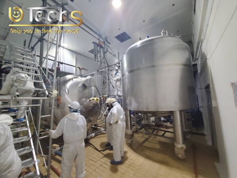 ติดตั้งระบบถังอุตสาหกรรม